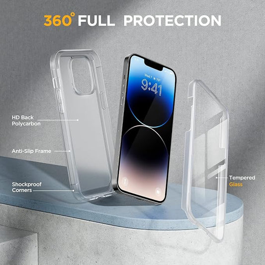 Miracase Glass Series Designed for iPhone 14 Pro Max Case 6.7 Inch, Upgrade - Image 2