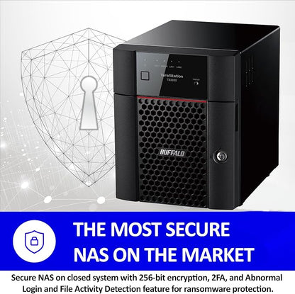BUFFALO TeraStation 3430DN 4-Bay 4TB Desktop Small-Med Business NAS w/Hard - Image 5