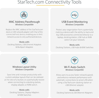 StarTech.com USB-C Triple Monitor Docking Station - Image 7