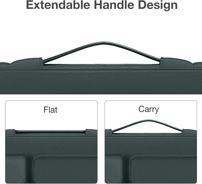 MOSISO 360 Protective Laptop Case 13.3 inch, 13-13.3 inch Laptop Sleeve - Image 5