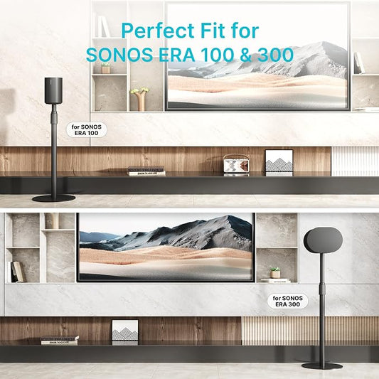 Speaker Stand Compatible with SONOS Era 300 and Era 100, Height Adjustable up - Image 2