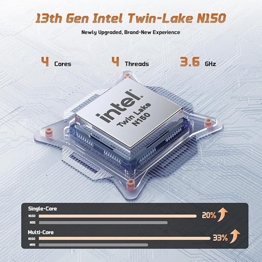 NIMO 15.6" FHD IPS Laptop, Intel N150, 16GB RAM 1TB SSD, Backlit Keyboard - Image 2