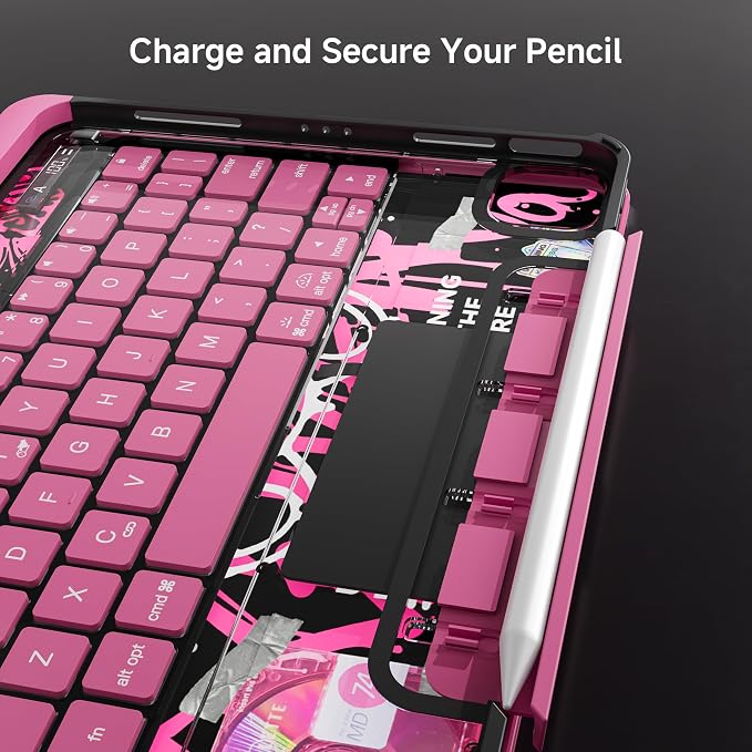 Keyboard Case for iPad 11 inch Pro 4/3/2/1st Gen & 11’’ iPad Air 2025 M3 - Image 7