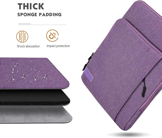 MoKo Laptop Sleeve Bag for 13.3-14 Inch, Notebook Carrying Case - Image 4