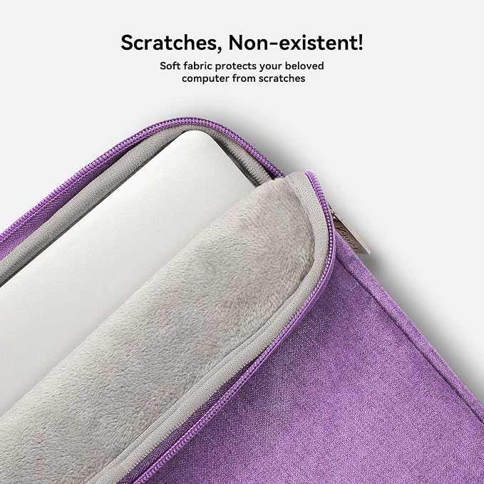 Voova Laptop Bag 15.6 Inch, Waterproof Computer Sleeve Carrying Case - Image 3