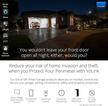 Smart Garage Door Kit with YoLink Hub - Image 7