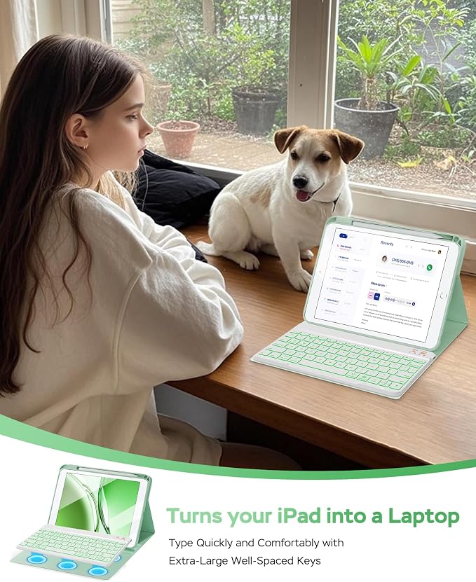 Keyboard Case for iPad 9th 8th 7th Generation Case 10.2" - Image 9