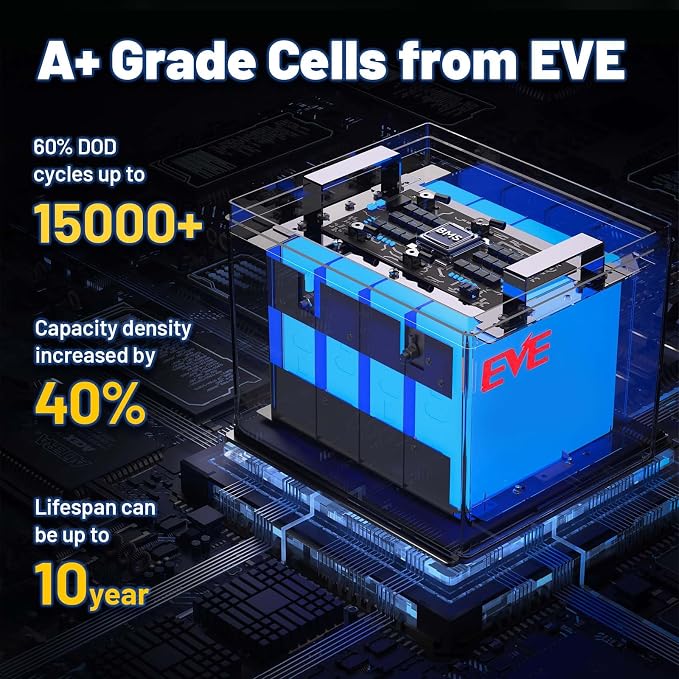 12V 100Ah TM LiFePO4 Lithium Battery, Group 24 - Image 5