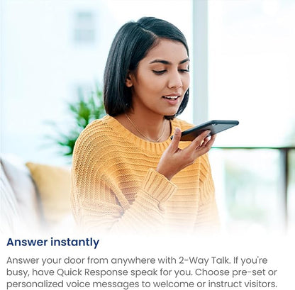 Lorex 2K Wireless WiFi Smart Video Doorbell Camera | No Subscription Fee | 32GB - Image 6