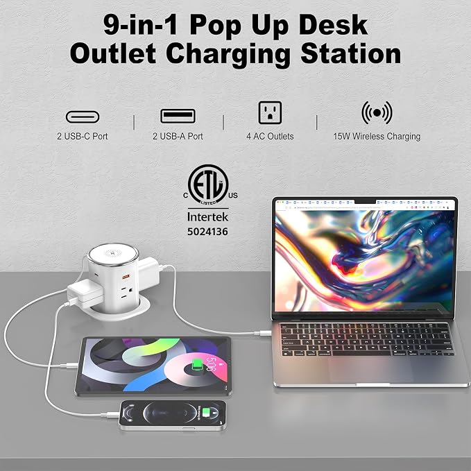 Jgstkcity Pop Up Countertop Outlet - Image 2