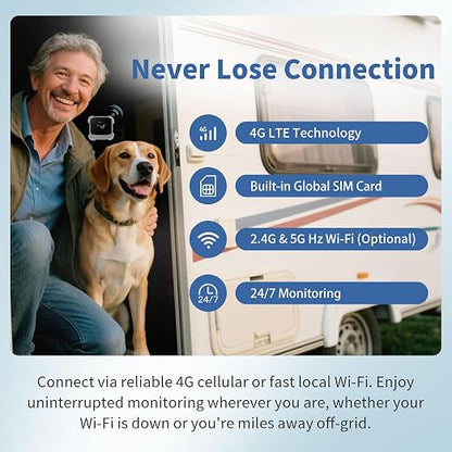 Frigga 4G Cellular Temperature & Humidity Monitor, No WiFi Required, Remote - Image 2