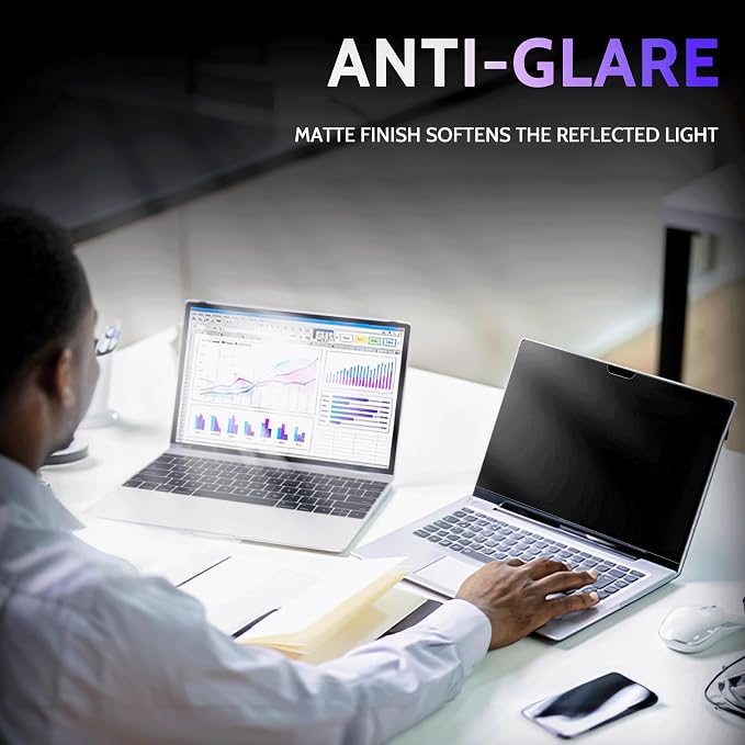 Privacy Screen for MacBook Air 13 Inch & MacBook Pro 13 In, MagicSuction™ - Image 5