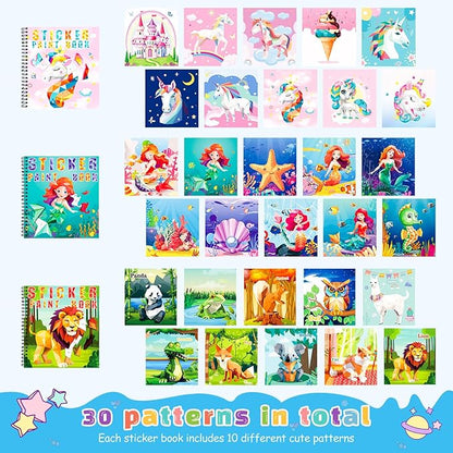 homicozy 3PCS Sticker Paint Books - Image 2