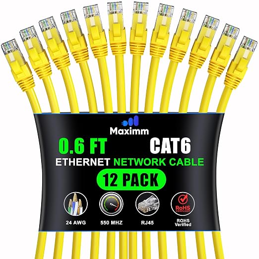 Maximm Cat 6 Ethernet Cable by MaximmCable