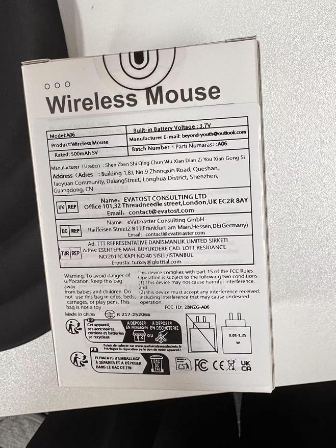 Vertical Mouse Wireless, Rechargeable - Image 9