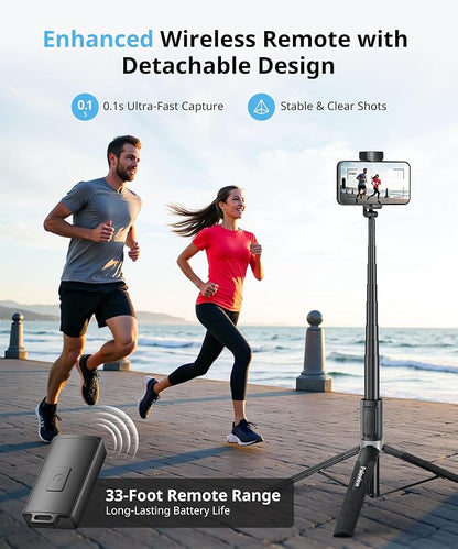 72'' Selfie Stick Tripod, Tripod - Image 3