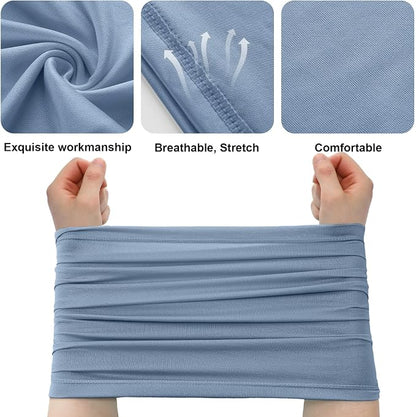 Geyoga 6 Pieces Summer UV Protection Cooling Neck Gaiter Face Clothing Neck - Image 4