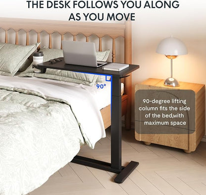FLEXISPOT H7 Adjustable Overbed Bedside Table - Image 4