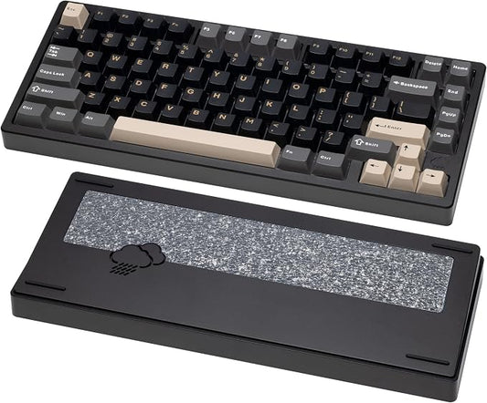KEEBMONKEY WOBKEY Rainy 75 CNC Aluminum HMX/JWK/Cocoa Switches Triple-Mode by KEEBMONKEY