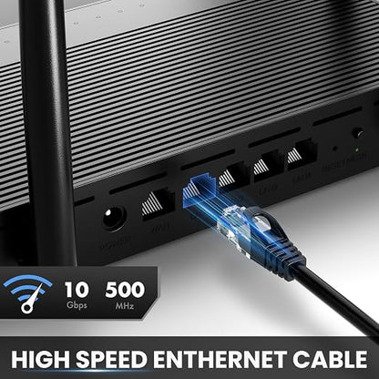 Ultra Clarity Cables Cat 6 Ethernet Cable 6 Ft, Cat6 Patch Cable, High Speed - Image 2