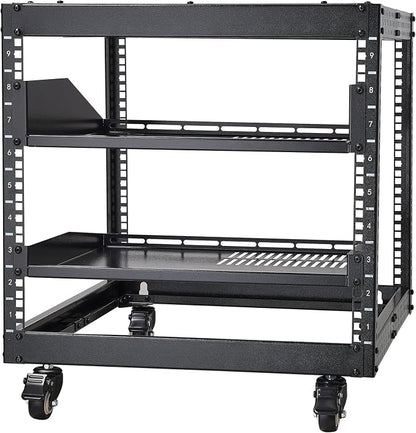VEVOR 9U Open Frame Server Rack, Free Standing or Wall Mount Network Server Rack - Image 9