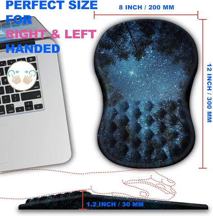 Mouse Pad Wrist Support, Ergonomic Mouse Pad - Image 4