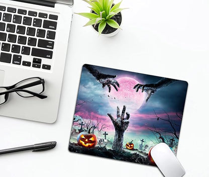 Horror Halloween Mouse Pad, Scary Night Mousepad - Image 5