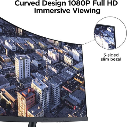 KOORUI 27 Inch Curved Monitor FHD 1080P 75Hz Computer Monitors PC Screen - Image 6