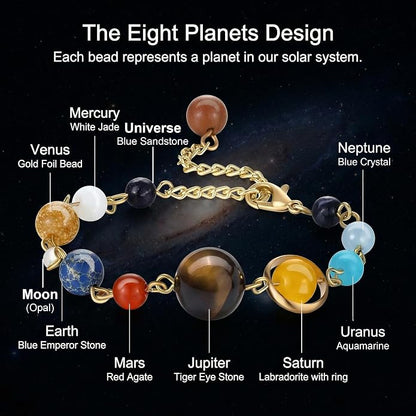 Solar System Bracelet Gemstone Bracelets - Image 3