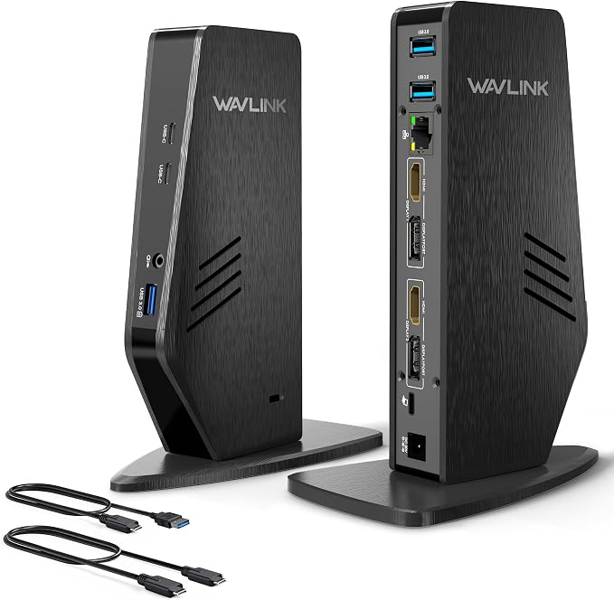 WAVLINK Universal Laptop Docking Station by WAVLINK%C2%AE