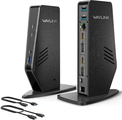 WAVLINK Universal Laptop Docking Station by WAVLINK%C2%AE