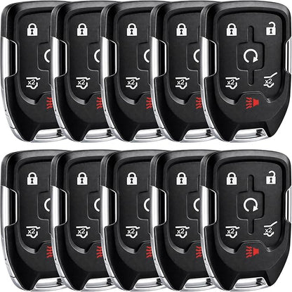 10X Smart Key Fob Replacement for 2015-2020 Chevy Suburban Tahoe GMC Yukon by USAREMOTE