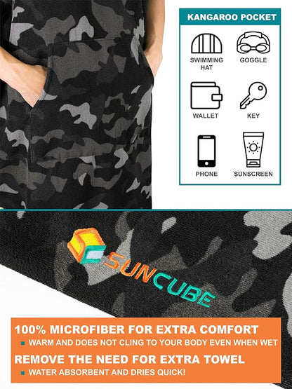 SUN CUBE Surf Poncho Changing Robe - Image 3