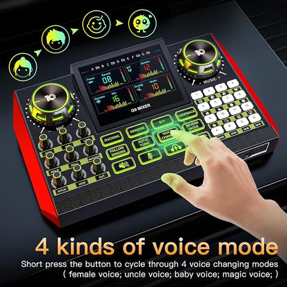 Audio mixer, suitable for live streaming, and gaming on computers/phones; - Image 6