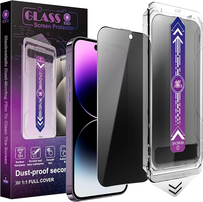 2 Pack Privacy Screen Protector by Unknown