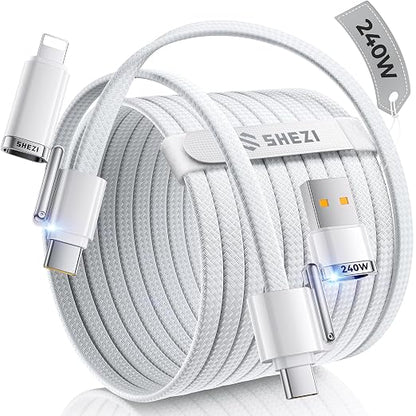 SHEZI 4-in-1 USB C Cable Compatible by SHEZI