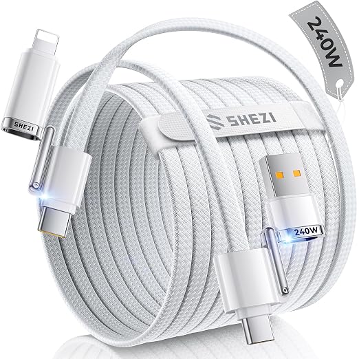 SHEZI 4-in-1 USB C Cable Compatible by SHEZI