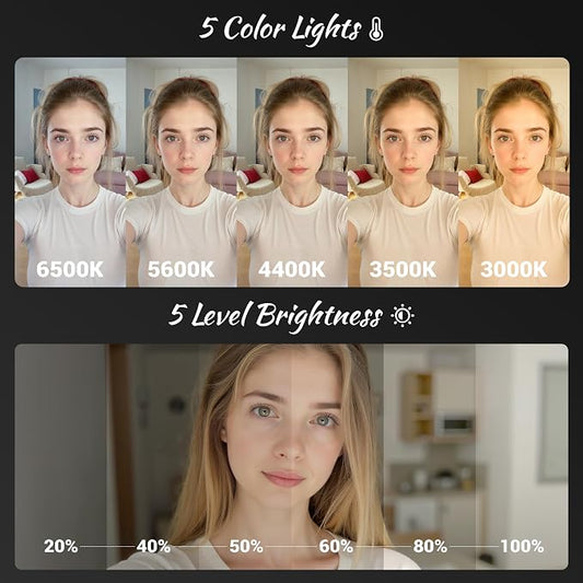 Magnetic Selfie Light for Phone: 5 Led Mode - Image 2