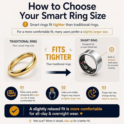 Smart Ring Health & Fitness Tracker - Image 3