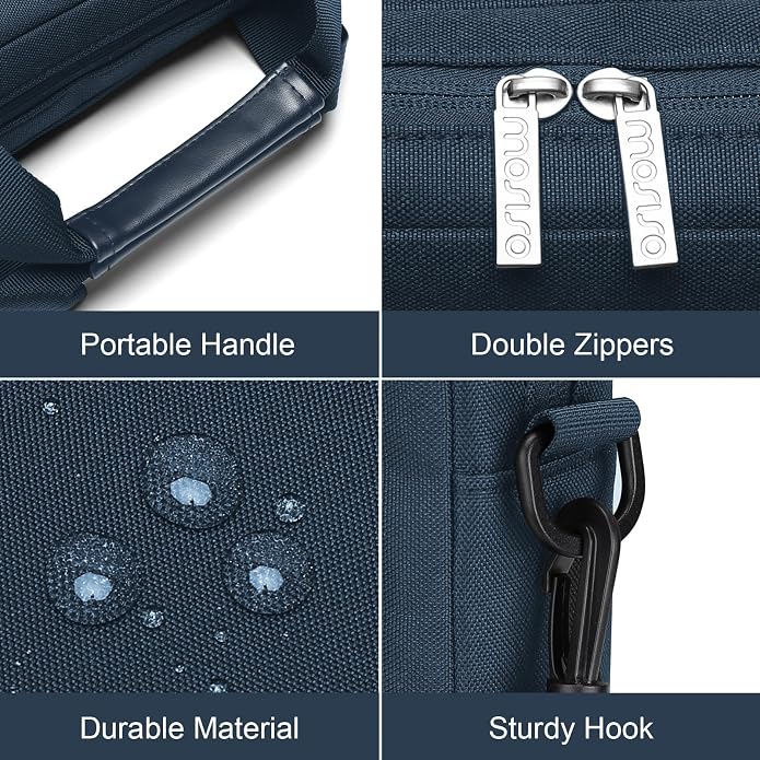 MOSISO Laptop Shoulder Bag, Computer Bag - Image 4