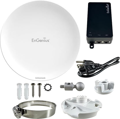 EnGenius EnStation6 Outdoor Wi-Fi 6 Wireless Bridge, 1200 Mbps, 2x2 MIMO - Image 8
