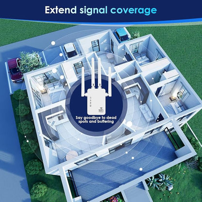 WiFi Extender Signal Booster-2.4GHz 300Mbps WiFi Booster - Image 3