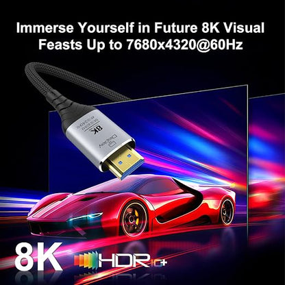 Fiber Optic HDMI Cable 130FT, 8K Long HDMI 2.1 Cable, 48Gbps Ultra High Speed - Image 3