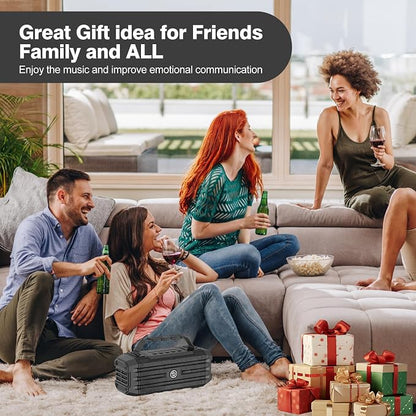Bluetooth Speaker 120W Peak 80W Portable Wireless Hi-Fi Loud Outdoor IPX6 - Image 8