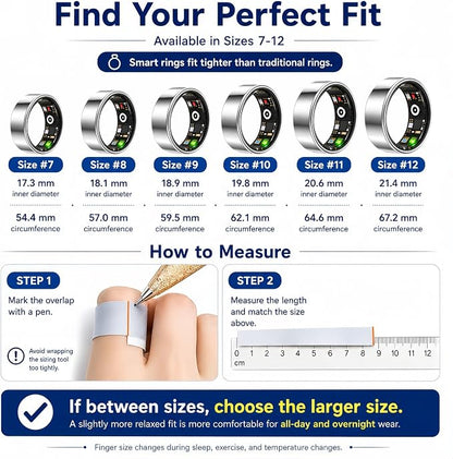 Smart Ring Health & Fitness Tracker - Image 2