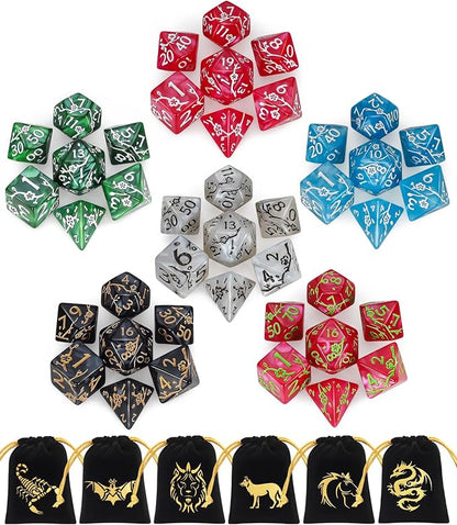 CiaraQ Polyhedral Dice Set by CiaraQ