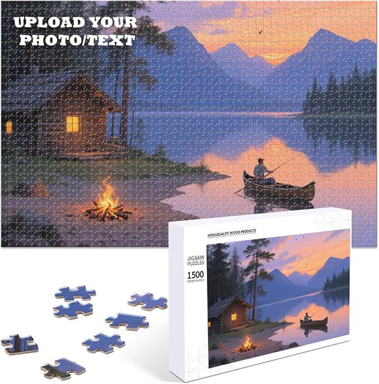 Custom Photo Puzzle – Personalized 1500 Piece Jigsaw Puzzle from Your Photo – by Unknown