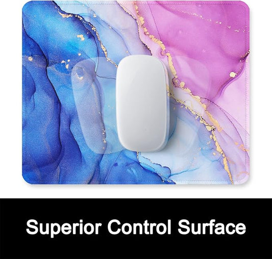 ITNRSIIET Mouse Pad with Stitched Edge Premium Textured Smooth Precise - Image 2