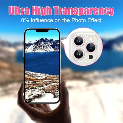 AGVEE 3+3 6 Pack for iPhone 12 Pro Max 6.7" Camera Lens Cover Protector - Image 6