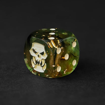 Orc D6 Dice Set – 10 x 16mm Resin Dice - Image 2